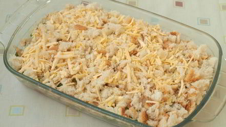 Рецепт запеченного рагу из фасоли с шампиньонами