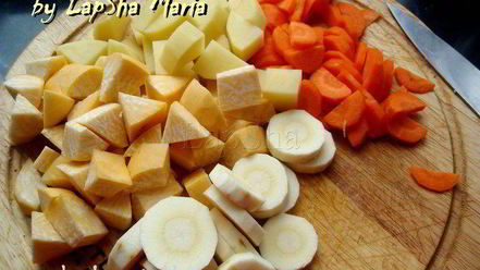 Рецепт зимнего рагу из корнеплодов