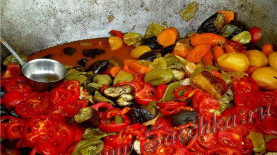 Рецепт блюда рататуй