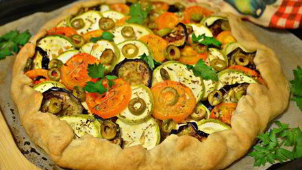 Рецепт галеты рататуй