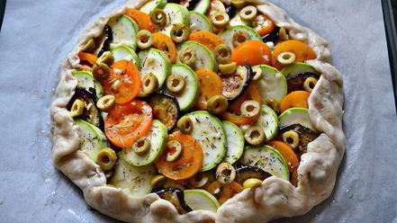 Рецепт галеты рататуй