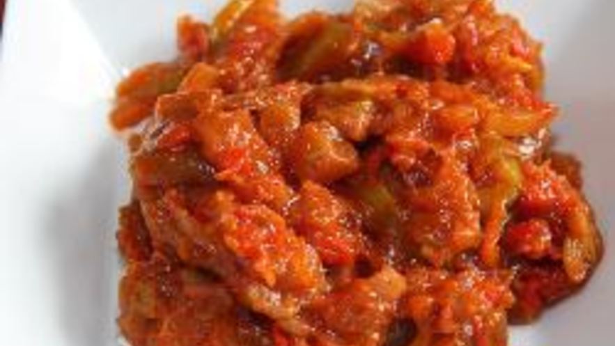 Рецепт простого рататуя с баклажанами