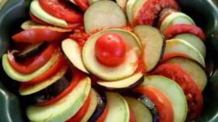 Рецепт рататуя из баклажанов и кабачков