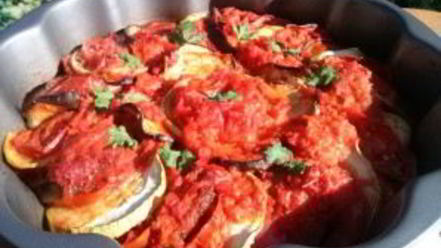 Рецепт рататуя из баклажанов и кабачков