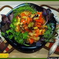 Рецепт Рататуя кабачки баклажаны болгарский перец