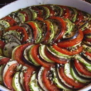 Рецепт Рататуя классического в духовке