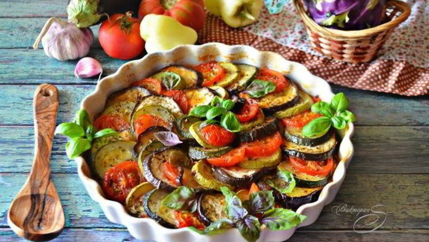 Рецепт рататуя летнее настроение