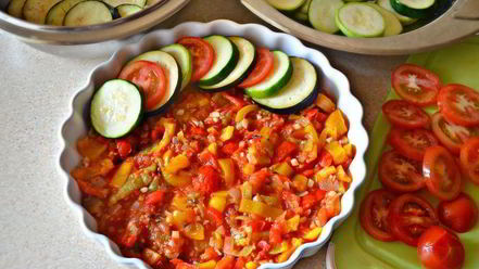 Рецепт рататуя летнее настроение