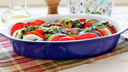 Рецепт рататуя по-деревенски