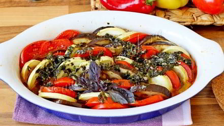 Рецепт рататуя по-деревенски