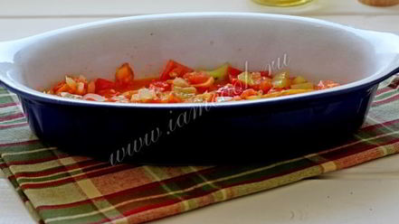 Рецепт рататуя по-деревенски