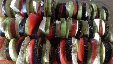 Рецепт рататуя с адыгейским сыром