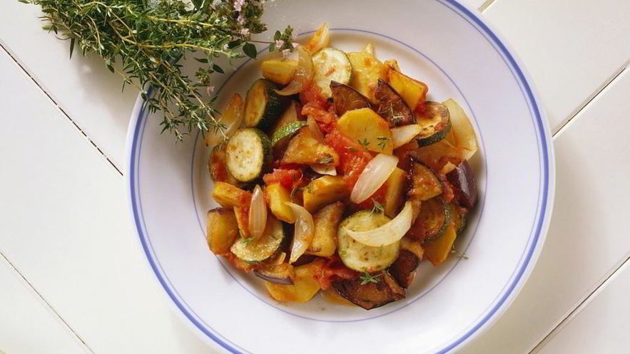 Рецепт рататуя с баклажанами