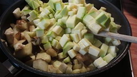 Рецепт рататуя с гречневой кашей