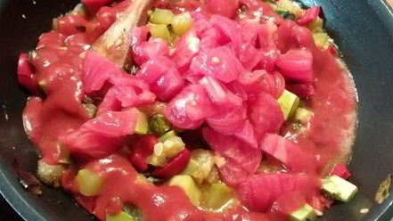 Рецепт рататуя с гречневой кашей