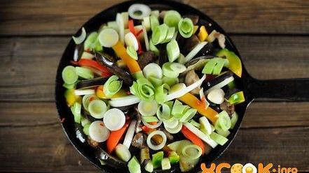 Рецепт рататуя с грибами