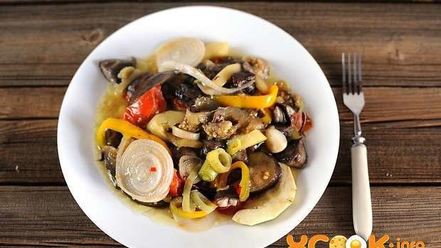 Рецепт рататуя с грибами