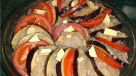 Рецепт рататуя с мясом в духовке