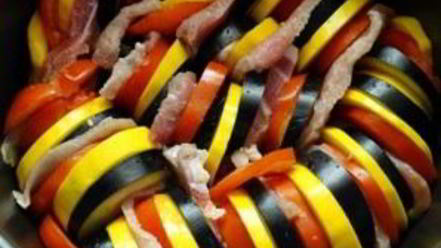 Рецепт рататуя с мясом в мультиварке