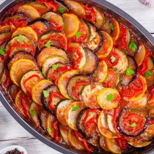 Рецепт Рататуя с мясом