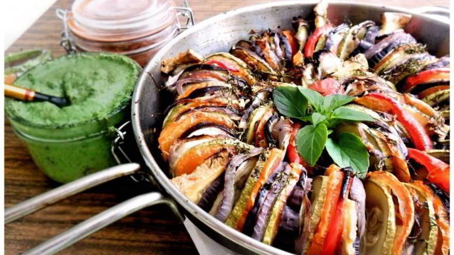 Рецепт рататуя с сыром тофу