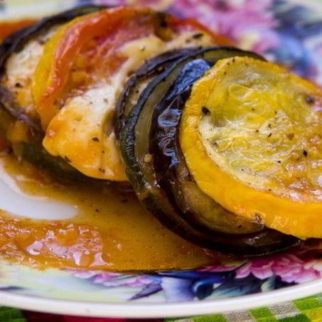 Рецепт Рататуя с сыром