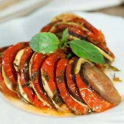 Рецепт Рататуя с тимьяном и розмарином