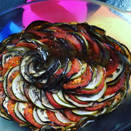 Рецепт Рататуя с тимьяном