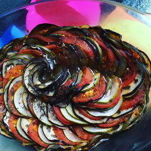 Рецепт Рататуя с тимьяном