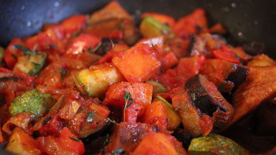 Рецепт рататуя с тыквой