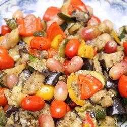 Рецепт Рататуя с виноградом