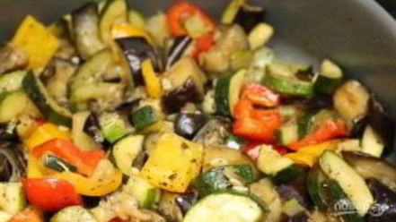 Рецепт рататуя с виноградом