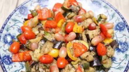 Рецепт рататуя с виноградом