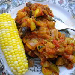 Рецепт Рататуя со свежим базиликом