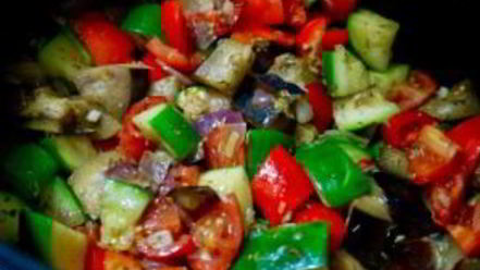 Рецепт рататуя со свининой