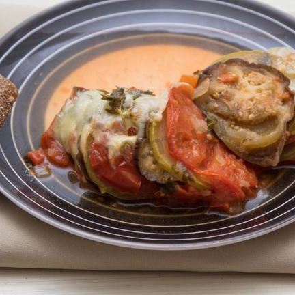 Рецепт Рататуя в духовке с сыром