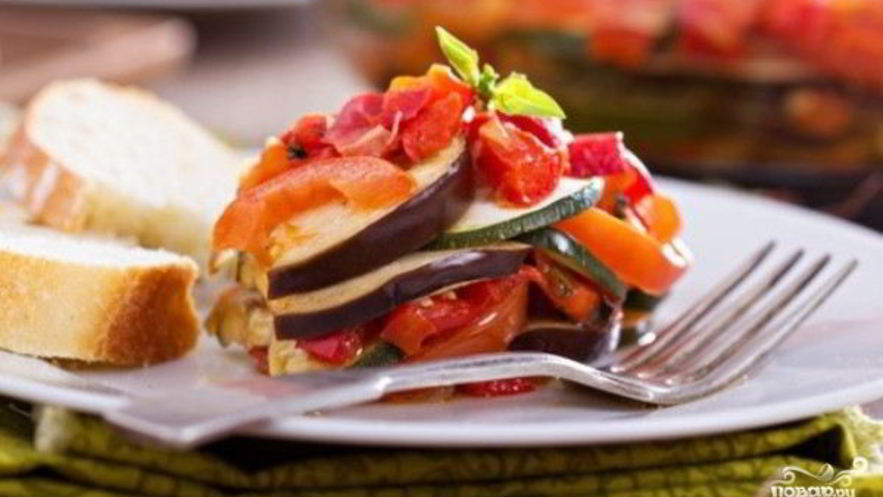 Рецепт рататуя в духовке