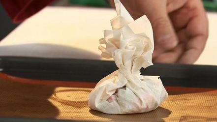 Рецепт рататуя в хрустящем мешочке