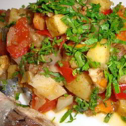 Рецепт Рататуя в микроволновке