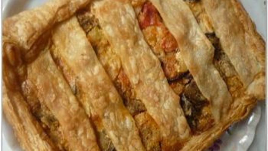 Рецепт рататуя в тесте