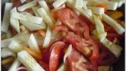 Рецепт рататуя в тесте