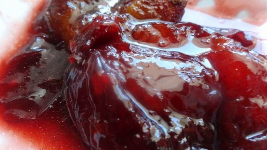 Рецепт сливова-карамельного рататуй