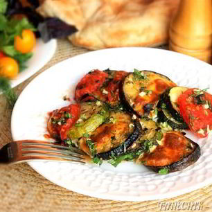 Рецепт Экспресса Рататуй из запеченных овощей