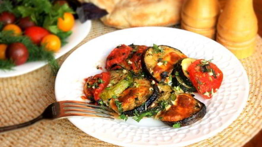 Рецепт экспресса рататуй из запеченных овощей