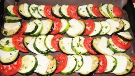 Рецепт экспресса рататуй из запеченных овощей