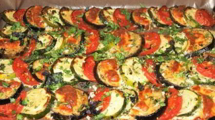 Рецепт экспресса рататуй из запеченных овощей