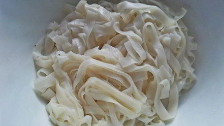 Рецепт рисовой лапши с овощами