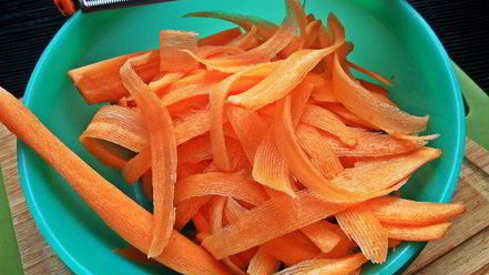 Рецепт рисовой лапши с овощами