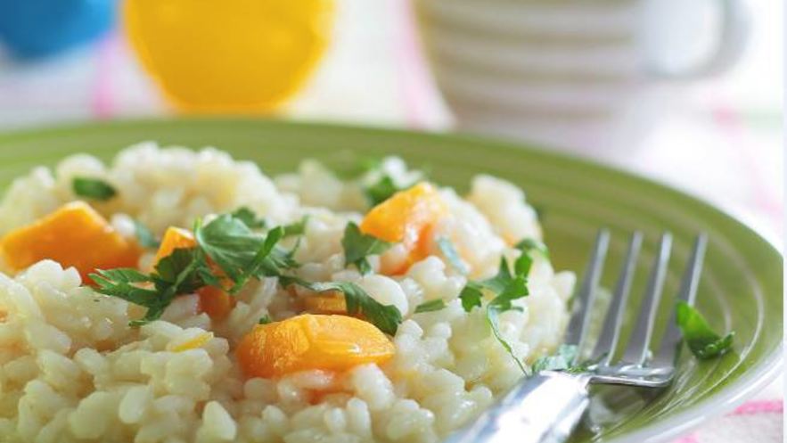 Рецепт детского ризотто с тыквой