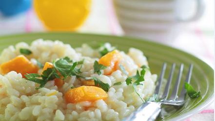 Рецепт детского ризотто с тыквой